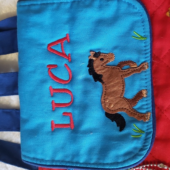 Stephen Joseph Boys' Padded Farm Design Backpack and Lunch Box - School Bags - Picture 4 of 16